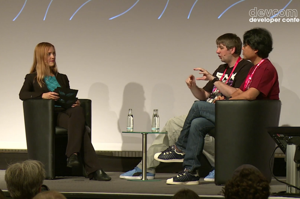 Fireside chat with Marie Mejerwall and SNK at Devcom 2022