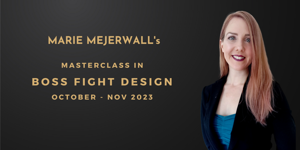 Marie Mejerwall's Masterclass in Bossfight design