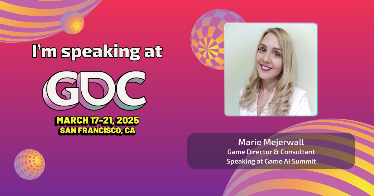 GDC 2025 Speaker announcement cover